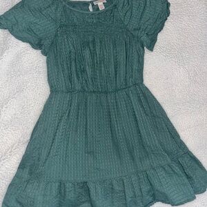 Cat & Jack Teal Kids Casual Dress